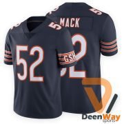 American Football Jersey #52 Navy Stitched For Men