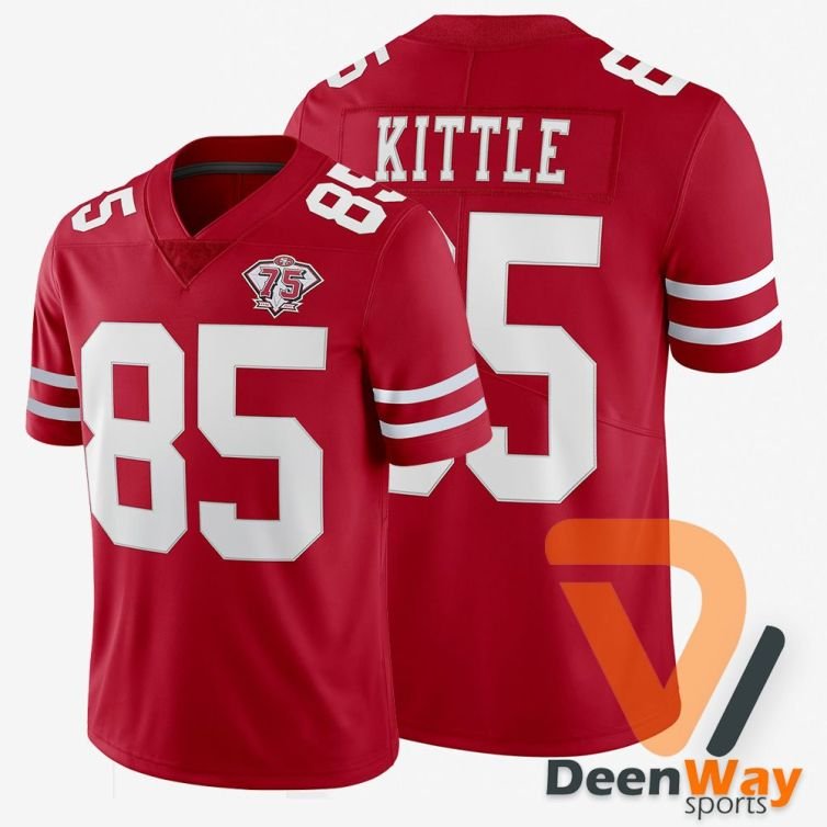 Custom American Football Jersey For Men Red