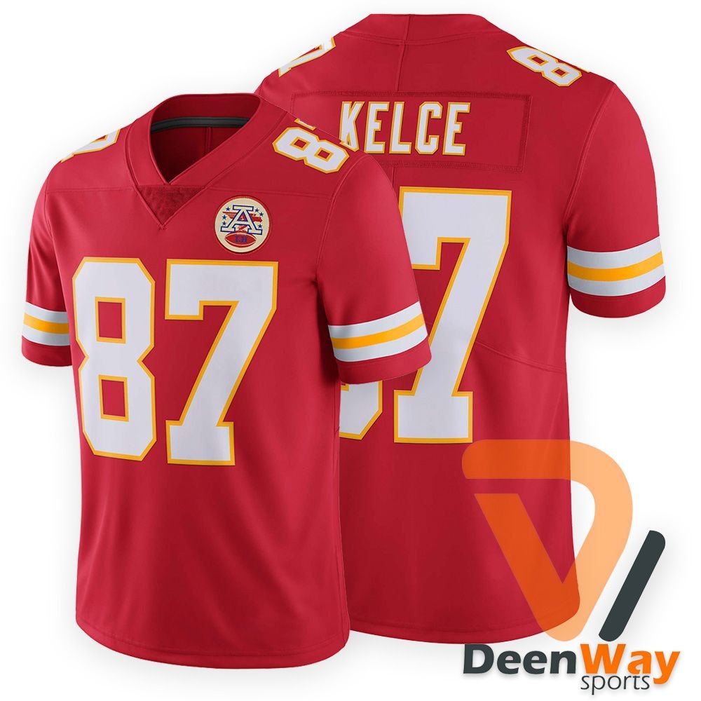 American Football Jersey #87 Red Stitched For Men