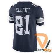 Ezekiel Elliott #21 Dallas Cowboys On Field Jersey