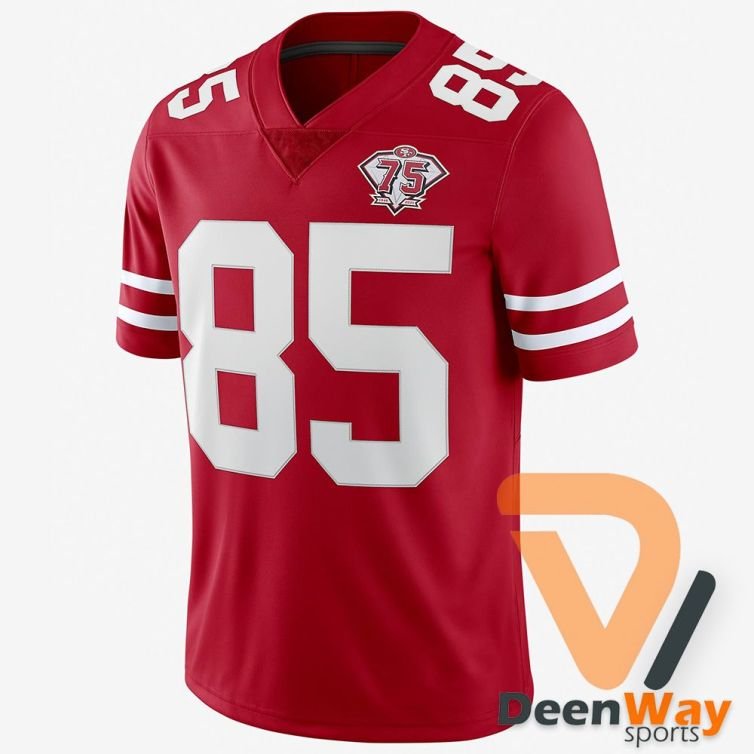 Custom American Football Jersey For Men Red