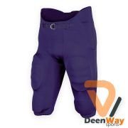 Purple American Football Pants With with Built-in Pads
