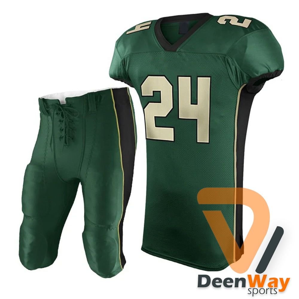 Football team uniforms, NFL gear, Custom football jerseys, Football pants, Football helmets, American football apparel, Youth football uniforms