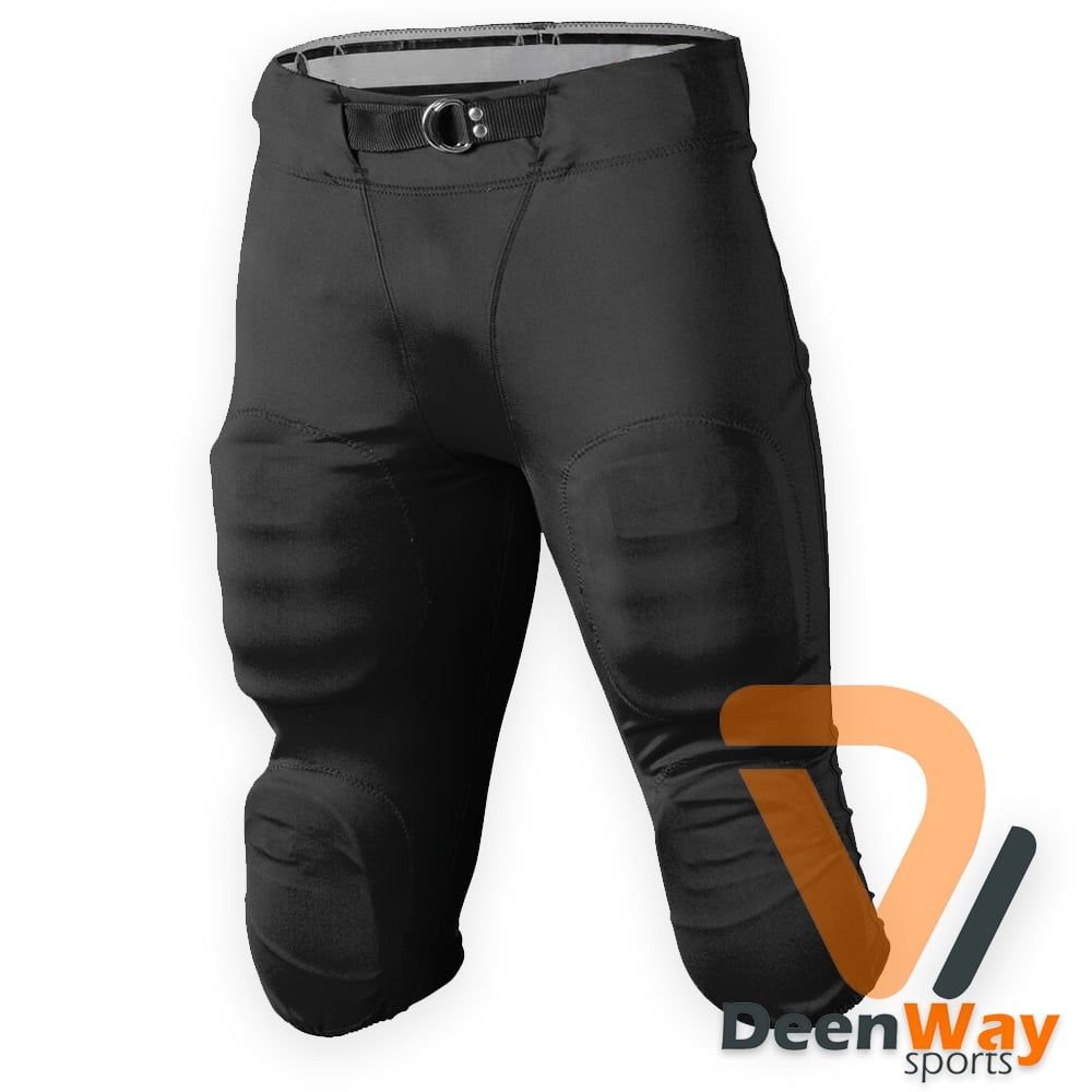 Black American Football Uniform Pants For Women | Women’s Football Training Pants