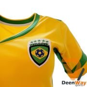 brazil women's soccer jersey​