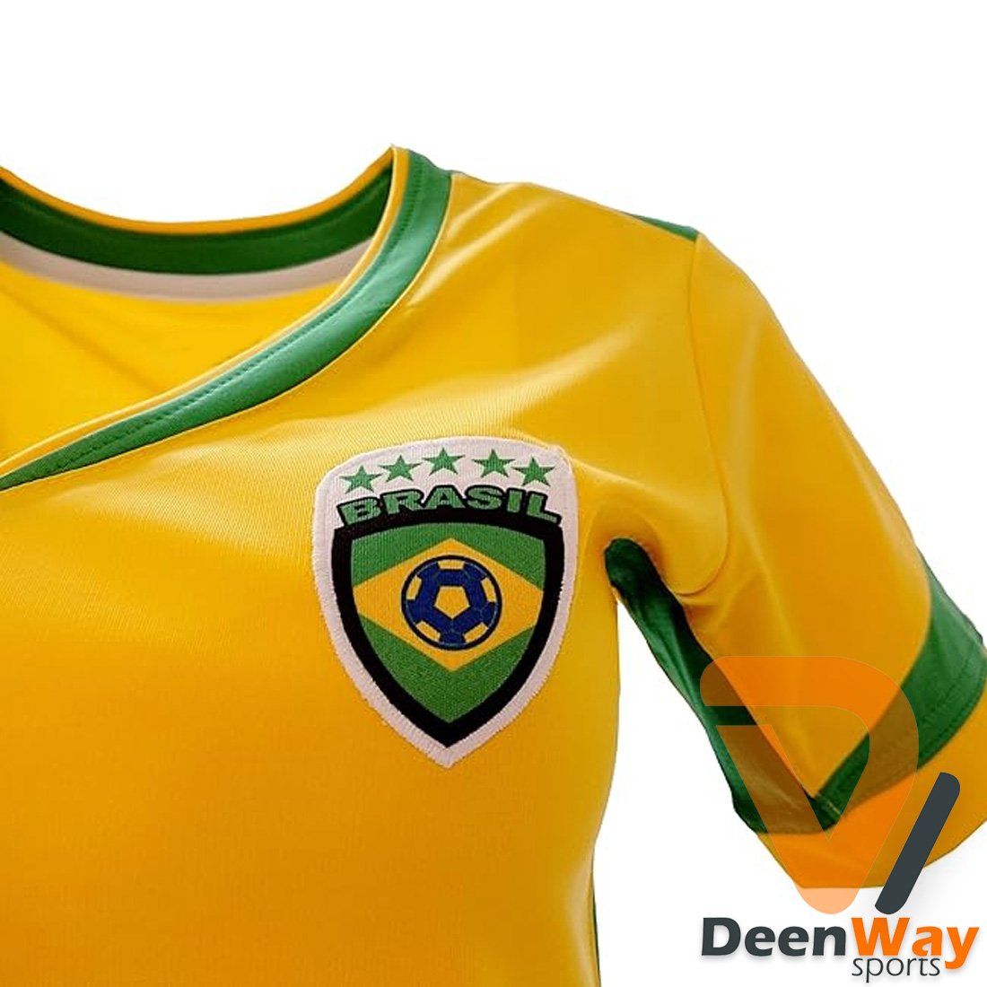 brazil women's soccer jersey​