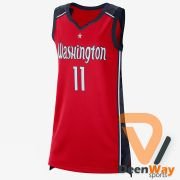 Red and Black Basketball Uniforms